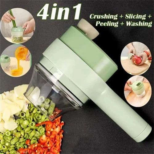 4 in 1 Chopper Rechargeable  Vegetable Cutter