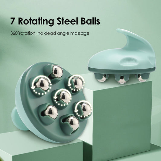 7 Beads 360 Rotating Metal Balls Massager