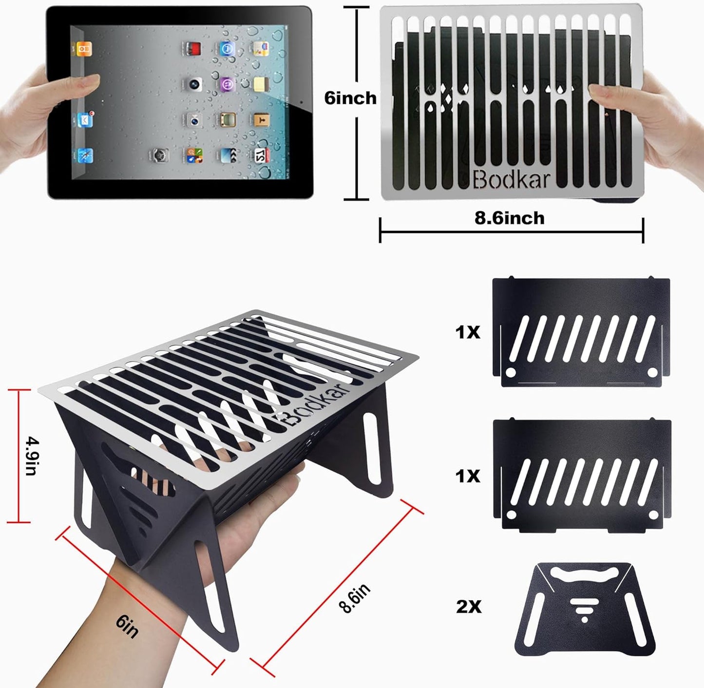 Foldable BBQ Grill