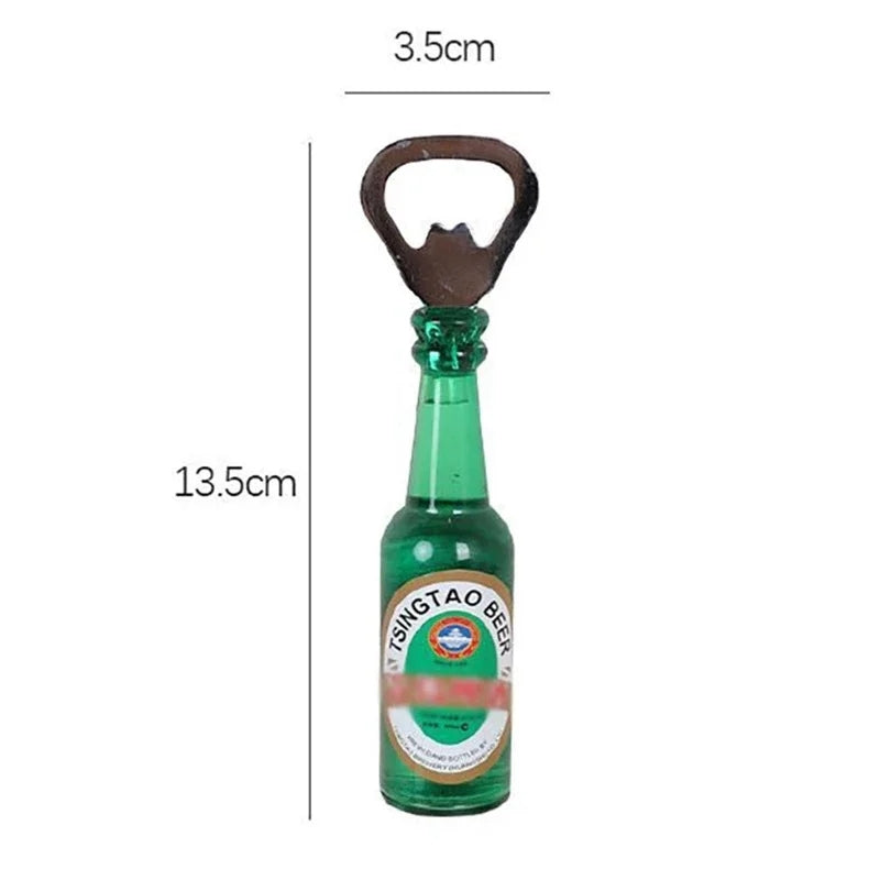 Bottle Opener with Fridge Magnet,