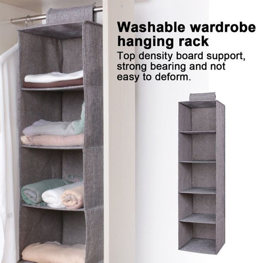 6 Layers Wardrobe Closet Foldable Storage Organizer