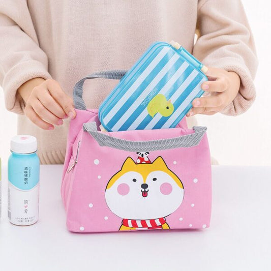 Waterproof Thick Aluminum thermal Foil Lunch Box/baby food milk bottle heat/cold storage insulation lunch bag