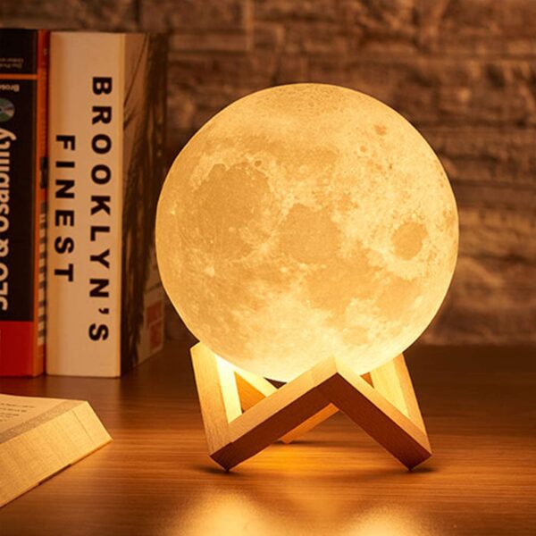 16 Colors LED Moon Light (12cm Size)