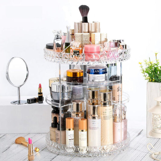 Acrylic Rotating Make Up Organizer