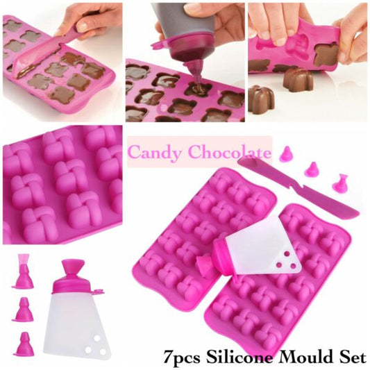 Chocolate Candy Silicone Moulds set