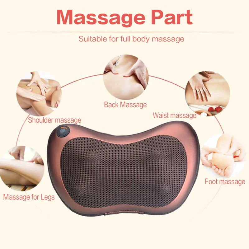 Electric Neck & Back Massage Pillow