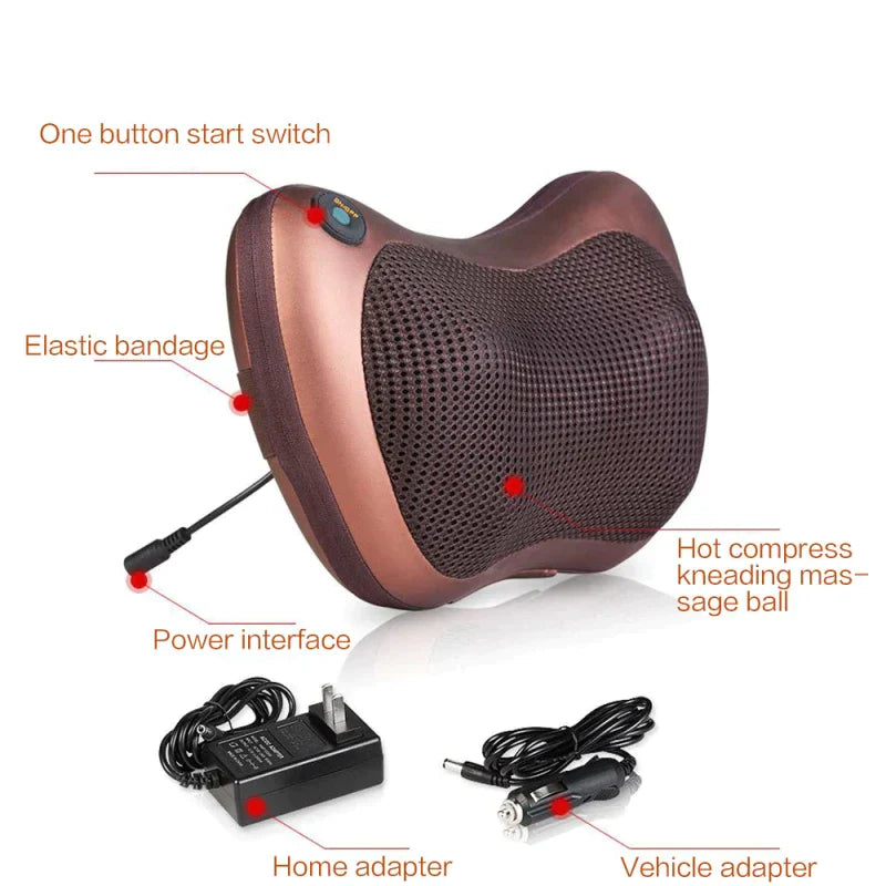 Electric Neck & Back Massage Pillow