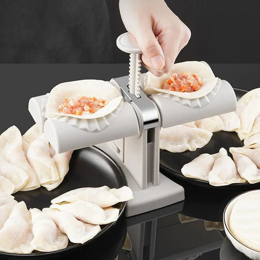 Samosa Dumpling Maker Household Double Head Automatic Dumpling Maker Press Mold