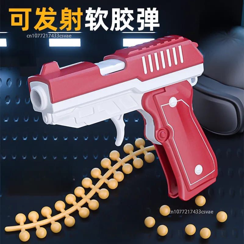 Foldable Children'S Glock Hand-Fired Boy Toy Gun