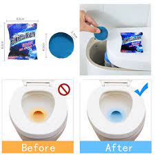 Pack of 10 Toilet Flush Cleaning Tablets