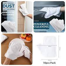 10 Pcs Household Cleaning Duster Gloves