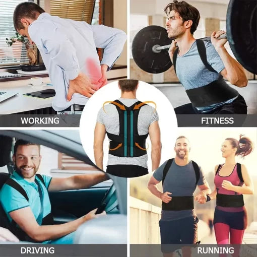 Adjustable Back Posture Corrector Belt